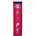 Philadelphia Phillies MLB Wool 8" x 32" Heritage Banner