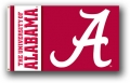 Alabama Crimson Tide "A" 3x5 Flag