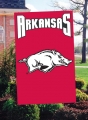 Arkansas Razorbacks Embroidered Vertical Outdoor Flag