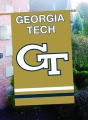 Georgia Tech Yellow Jackets Embroidered Vertical Outdoor Flag