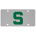 Michigan State Spartans NCAA Stainless Steel License Plate