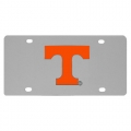 Tennessee Volunteers "T" NCAA Stainless Steel License Plate
