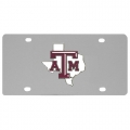 Texas A&M Aggies NCAA Stainless Steel License Plate
