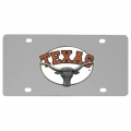 Texas Longhorns NCAA Stainless Steel License Plate