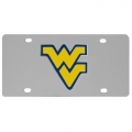 West Virginia Mountaineers NCAA Stainless Steel License Plate