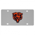 Chicago Bears NFL Stainless Steel License Plate