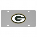 Green Bay Packers Stainless Steel License Plate
