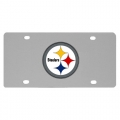 Pittsburgh Steelers Stainless Steel License Plate