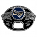 St. Louis Rams NFL Bottle Opener Tailgater Belt Buckle