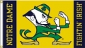 Notre Dame Fighting Irish NCAA 3  x 5 Leprechaun Flag