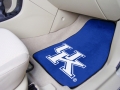 Kentucky Wildcats Universal 2pc "UK" Logo Car Floor Mats