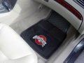 Ohio State Buckeyes Premium All Weather 2pc Rubber Car Floor Mats