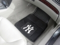 New York Yankees Premium All Weather 2pc Rubber Car Floor Mats