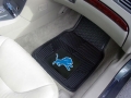 Detroit Lions Premium All Weather 2pc Rubber Car Floor Mats