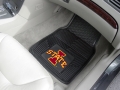Iowa State Cyclones Premium All Weather 2pc Rubber Car Floor Mats