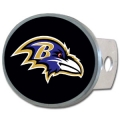 Baltimore Ravens NFL Oval Hitch Cover