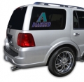 Arizona Diamondbacks MLB Logo ""Cutz"" One Way Glass Covering by Glass Tatz