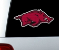 Arkansas Razorbacks NCAA Logo Glass Tatz ""Cutz"" Window Graphic/Decals