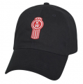 Kenworth Black Unstructured Twill Cap