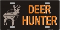 "Deer Hunter" License Plate