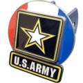 United States Army Logo Style Hitch Cover