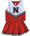 Nebraska Cornhuskers NCAA College Youth Cheerleading Outfits-FREE SHIPPING