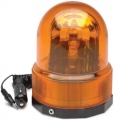 RoadPro 12-Volt Revolving Warning Amber Light with Magnetic Base