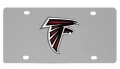 Atlanta Falcons Stainless Steel License Plate