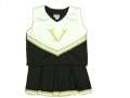 Vanderbilt Commodores NCAA College Youth Cheerleading Outfits-FREE SHIPPING